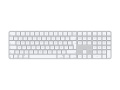 Apple Po Portuguese Notebook keyboards - Mxk73po-a Magic Keyboard With Touch Id And Numeric Keypad For Mac Models With Apple Silicon Portuguese White Keys